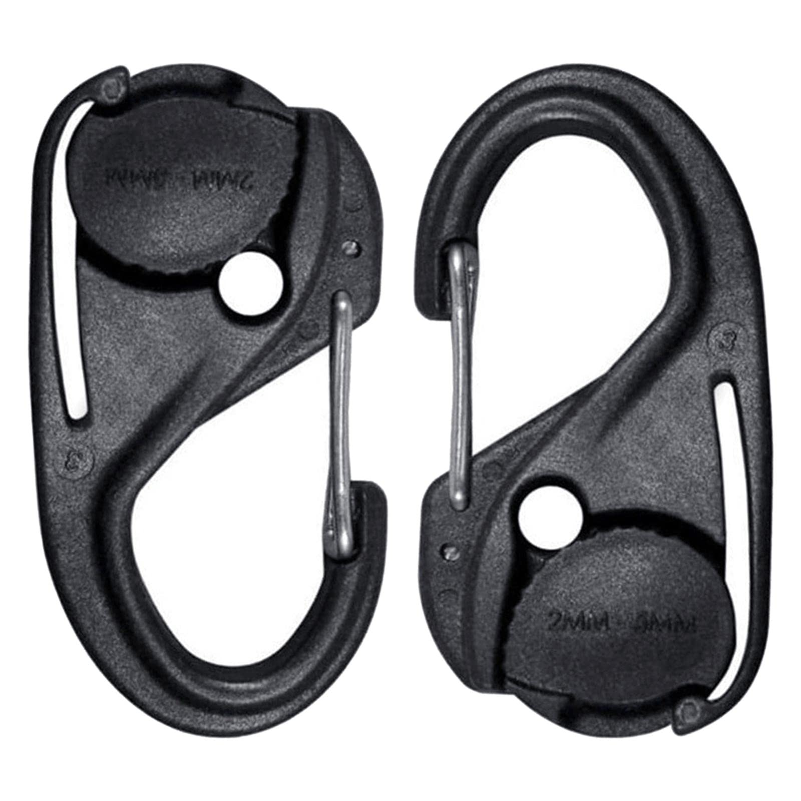 2Pcs Cord Tightener Tie Hook Accs Lightweight Rope Buckle for Camping Tent Large-image-23