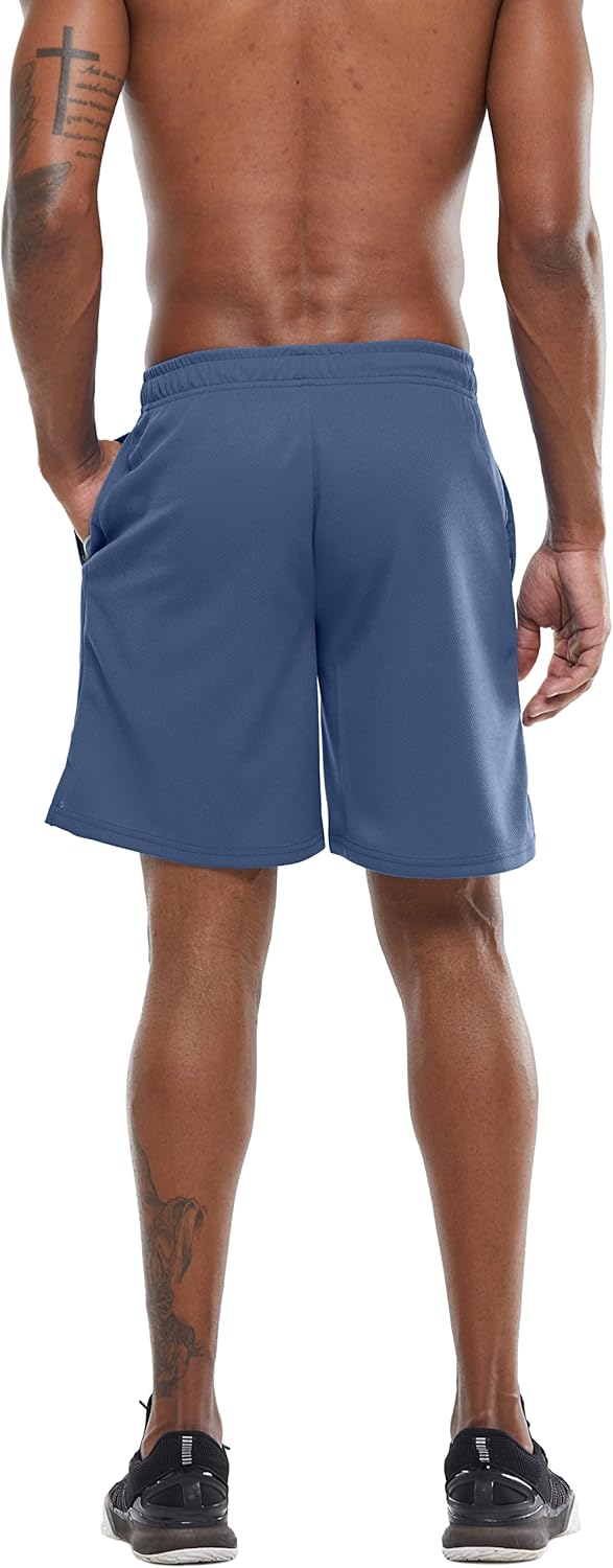 G Gradual Men's 5"/ 7"/ 9" Workout Running Shorts Quick Dry Lightweight Gym Shorts with Zip Pockets - Image 3