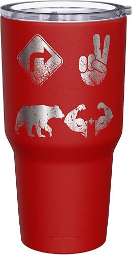 Vista 104 de We The People Holsters - Vaso térmico de 30 onzas, Únete o Muere, Negro