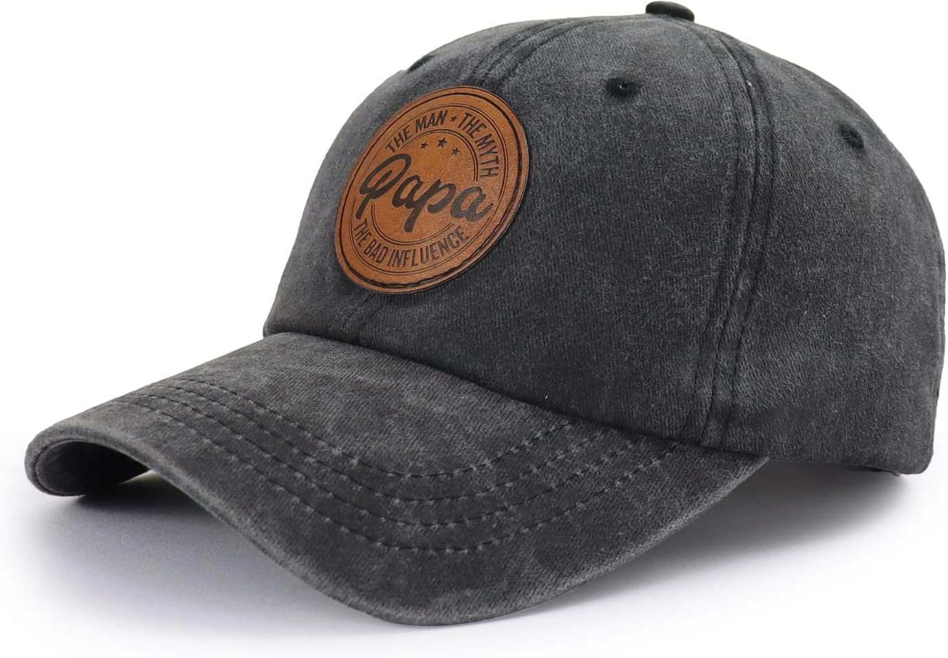 The Man The Myth The Legend Hat for Men, Funny Adjustable Cotton Family Baseball Cap - Image 2