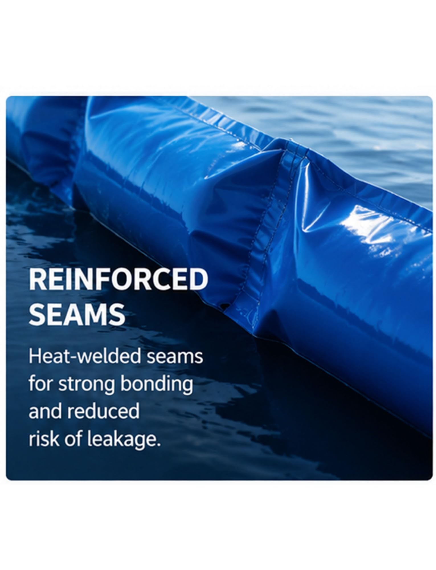 PVC Anti-Pollution Floating Dams, tamy zapobiegające wyciekom węglowodorów o wysokiej wytrzymałości