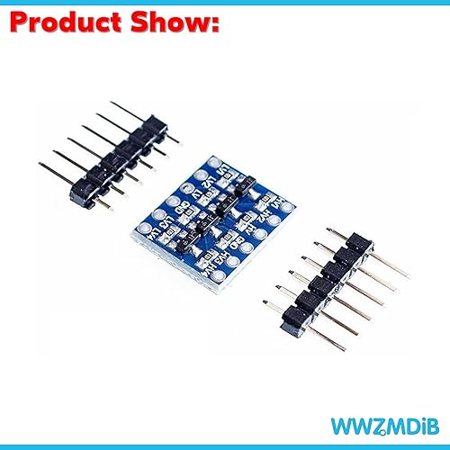 Miniatura 4 de 12 unids 4 canales IIC I2C convertidor de nivel lógico bidireccional 3.3V-5V módulo de cambio para Arduino