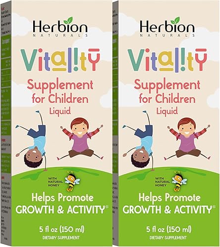 Miniatura 9 de HERBION Naturals Vitality Suplemento para niños, promueve el crecimiento y el apetito, alivia la fatiga, mejora el rendimiento mental y físico