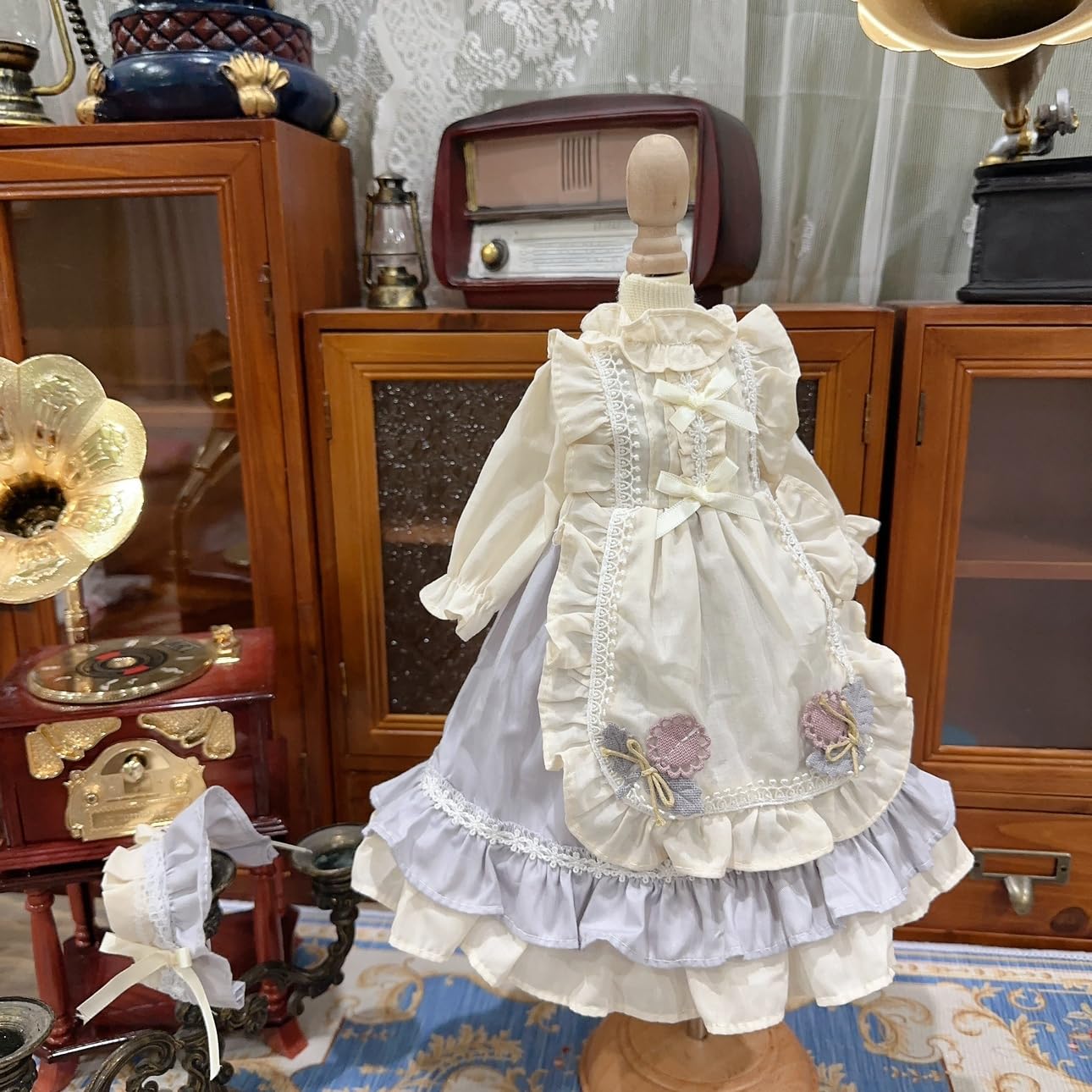 【はる】ドール　赤ちゃん　ドレス　服 Amazon.co.jp: 1/3 1/4 1/6ドール用Bjd 復古風 貴族風 赤ずきん