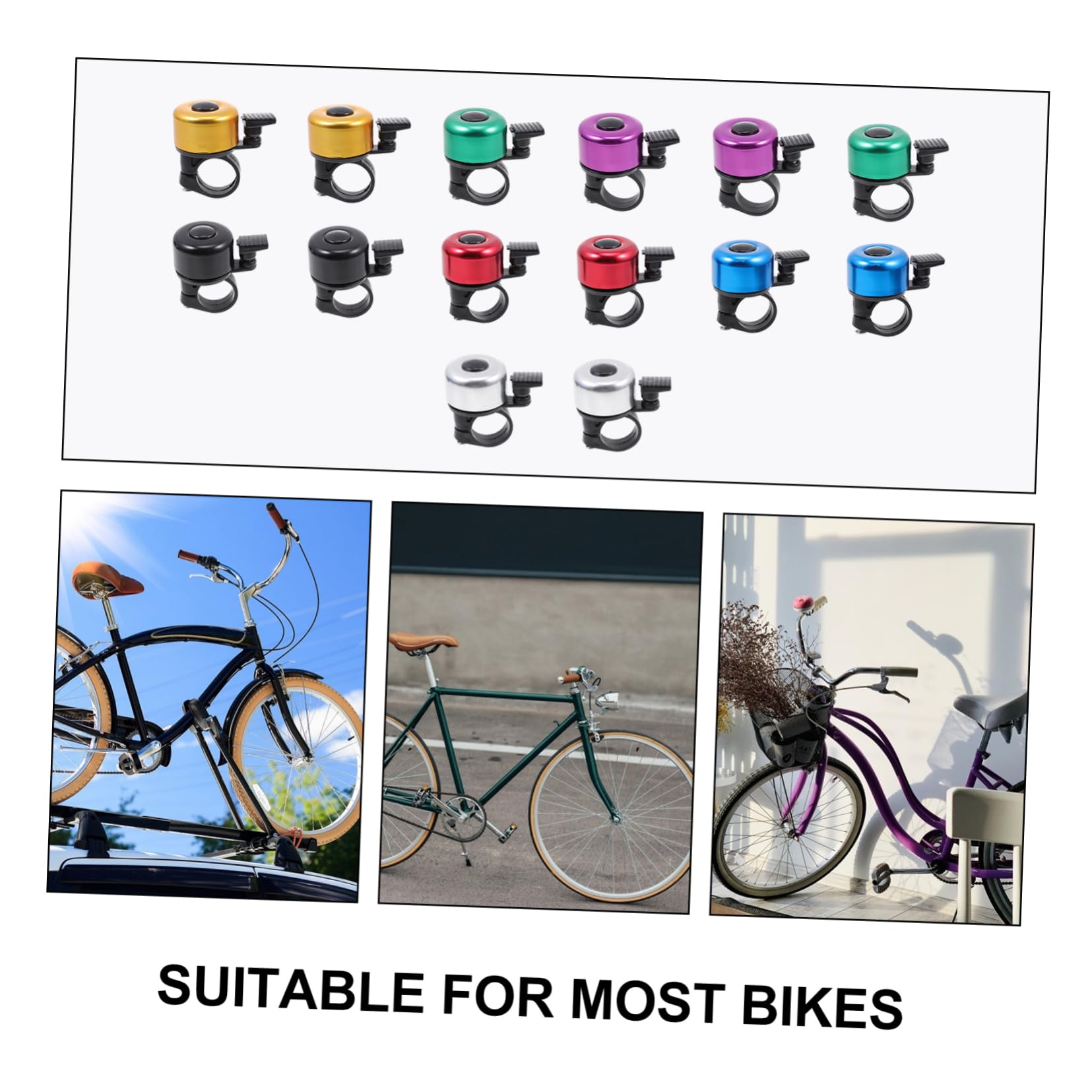 TOYANDONA Radsportglocke Fahrradklingel Glocke Für Erwachsene Glocke Für Glocken Rennradglocke Und Roller Elektrofahrrad Scooter Bell Klingel Für Fahrrad Legierung