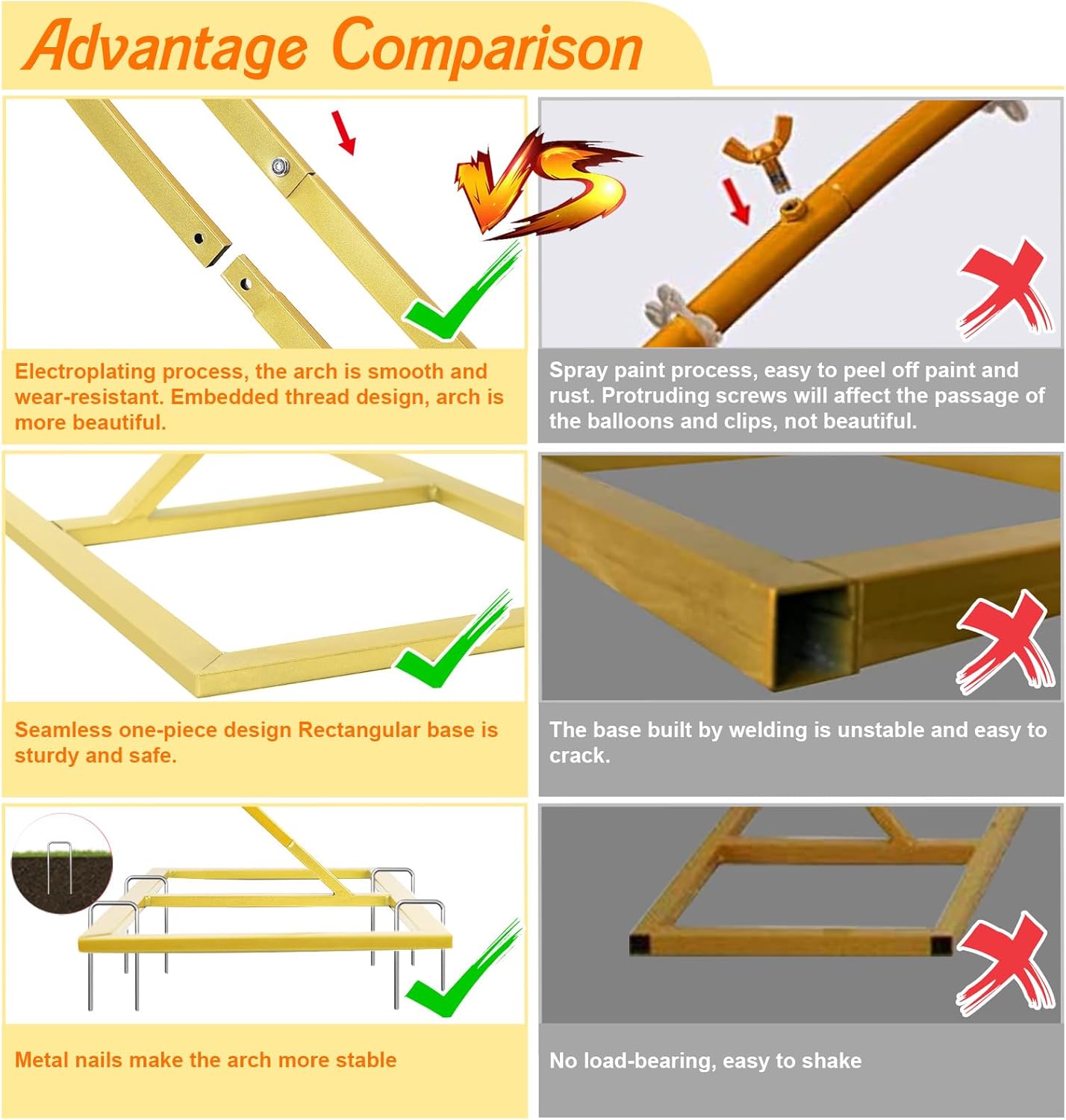 Chamvis Round Backdrop Stand, Balloon Garland Arch Backdrop Stand Metal Balloon Arch Stand Wedding Arch Photo Background: for Baby Shower Birthday Party Supplies Decorations