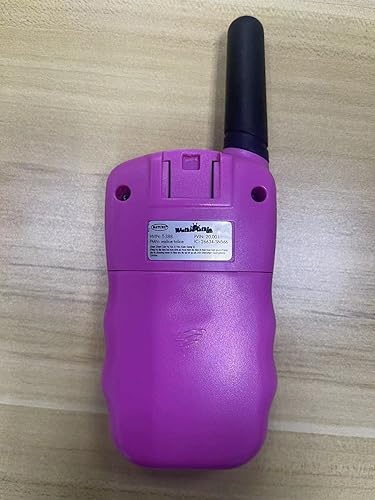 Miniatura 5 de Walkie Talkie para niños, 22 canales, radios de 2 vías, juguete con linterna LCD retroiluminada, juguetes de regalo para niños de 3 a 12 años, rango