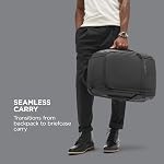 Sac de voyage NOMATIC - Noir, résistant à l'eau, anti-vol, sac à dos pour ordinateur portable approuvé pour le vol de 20L, noir, 20L, ordinateur portable