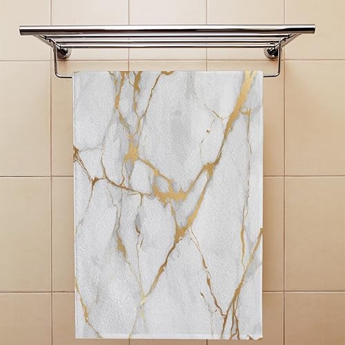 Vista 24 de Juego de 2 toallas de mano de baño, toallas de mano de girasol, toalla de cara floral amarilla, toallas decorativas suaves y absorbentes para baño