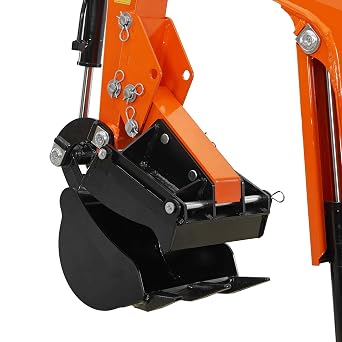 Mini Excavator with Claw, Grading Bucket & Rake, 306cc EPA Compliant Engine, Suitable for Construction Work, Farm&Landscaping, Utility installations