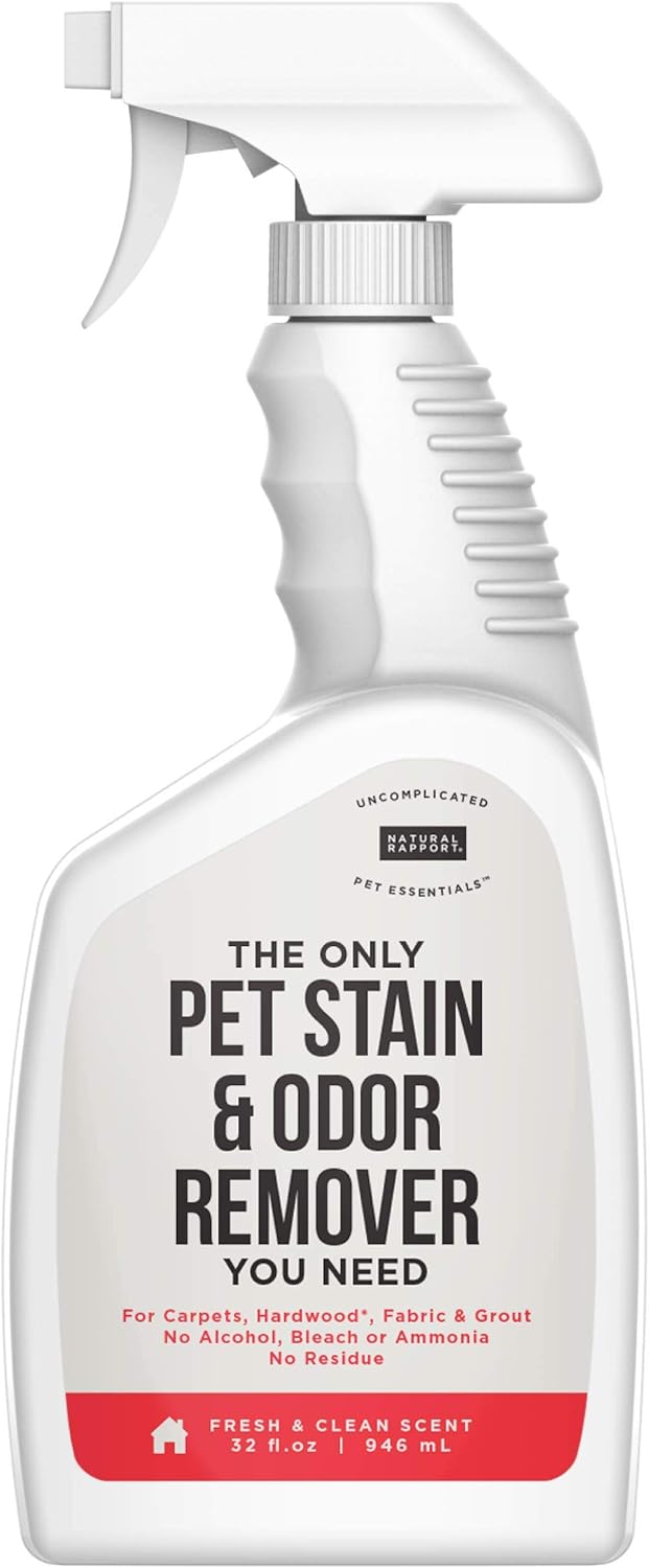 Natural Rapport Pet Stain and Odour Remover Spray, The Only Pet Stain