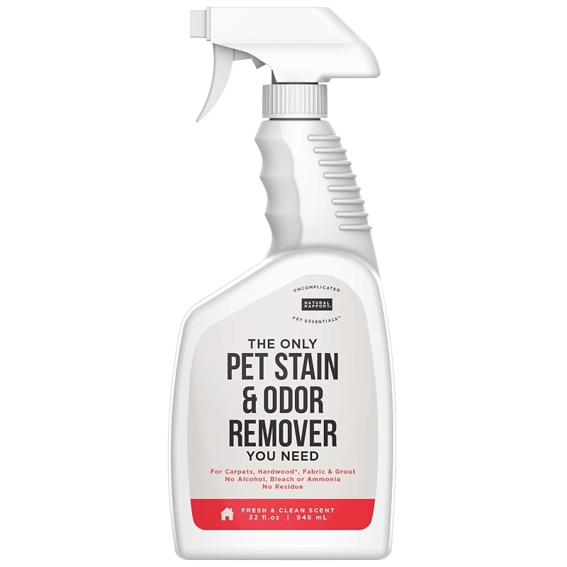 Removedor de Manchas e Odores para Gatos e Cães Natural Rapport com Enzimas, Spray 960 mL