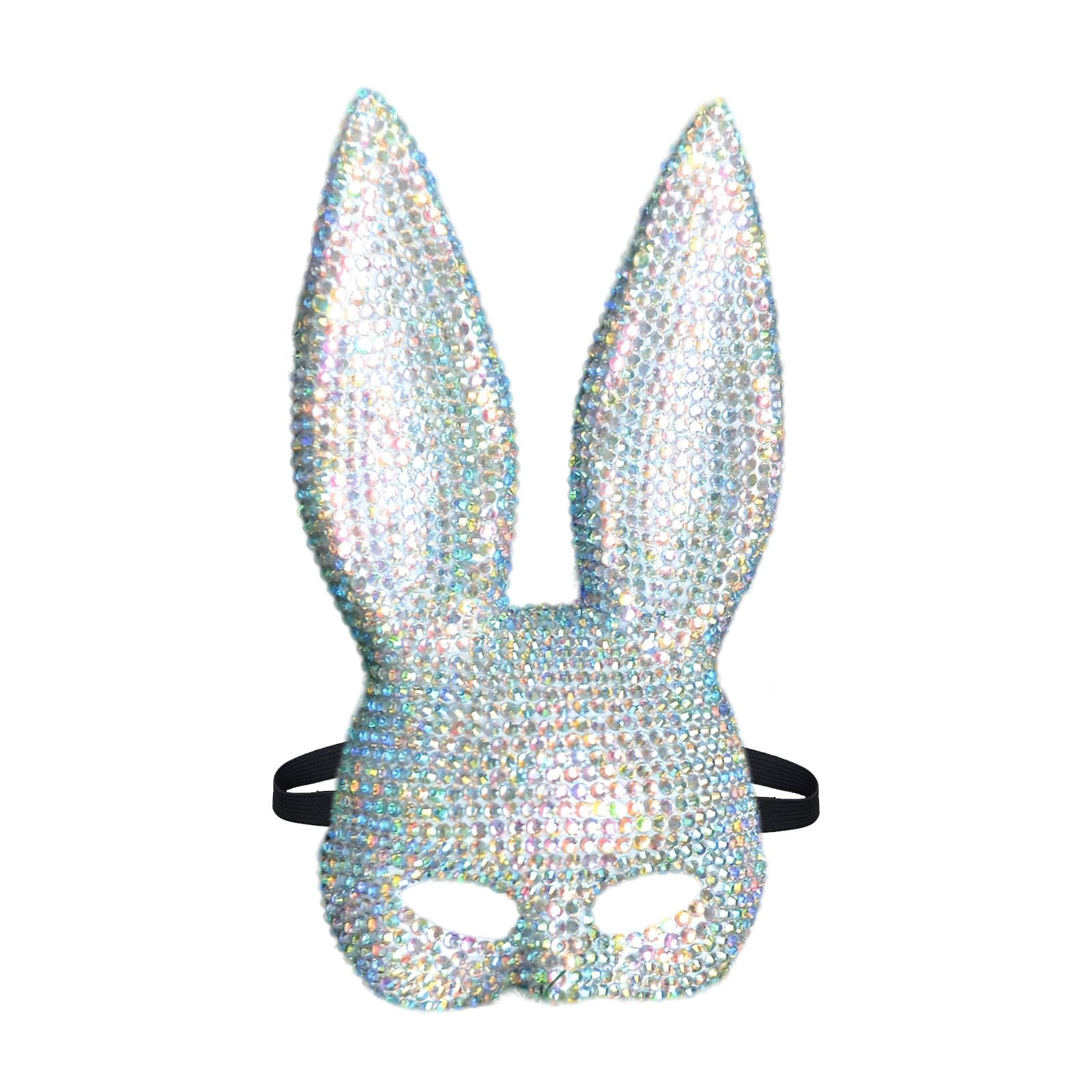 RAFGALDEX Eye Catching Rabbits Costume Portable Rabbits with Soft Glass Embellishment for Costume Event