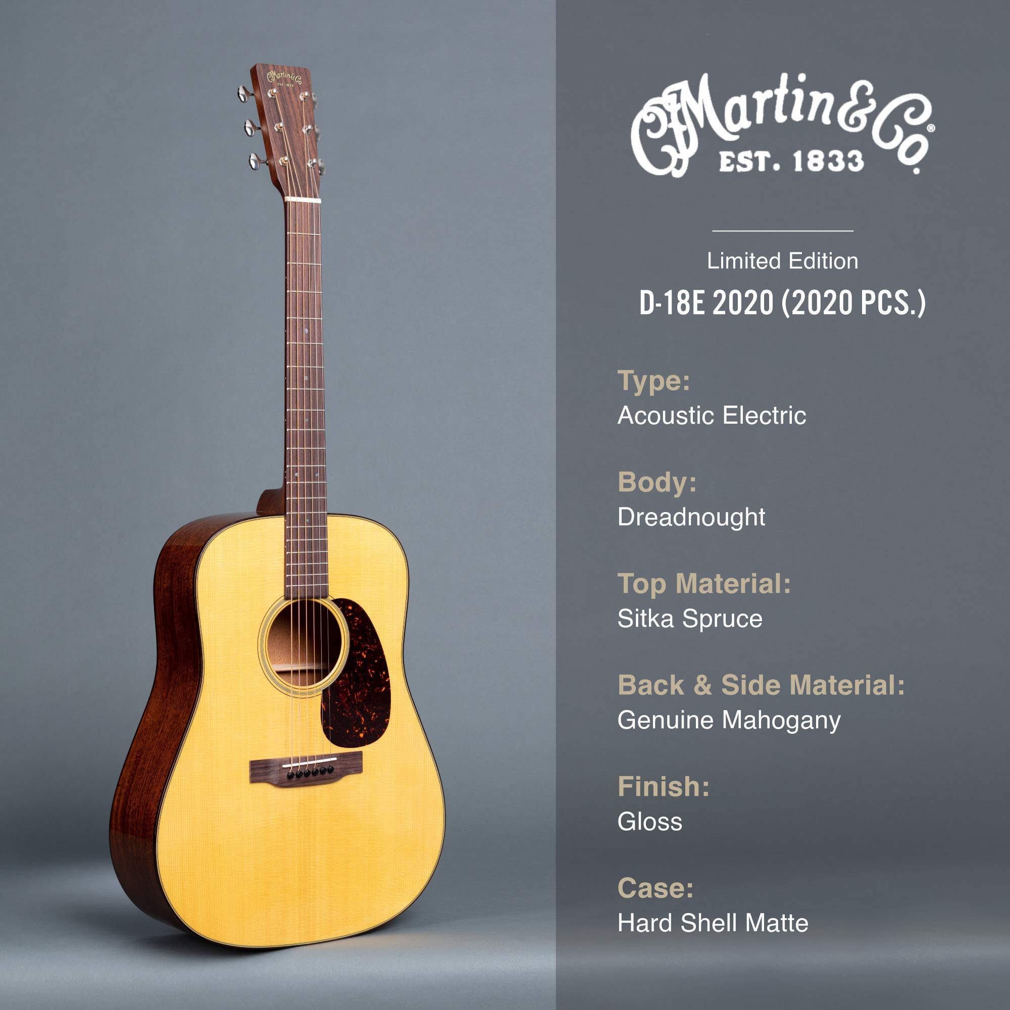 Amazon | Martin アコースティックギター D-18E standard | スチール弦