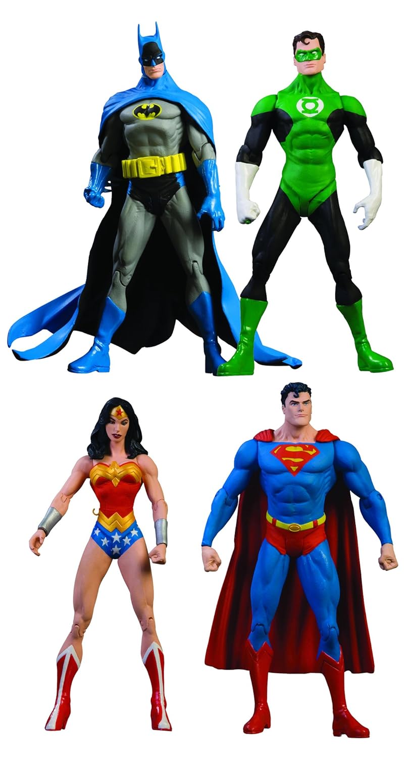 Justice League of America Action Figure Box Set Amazon.in Toys & Games
