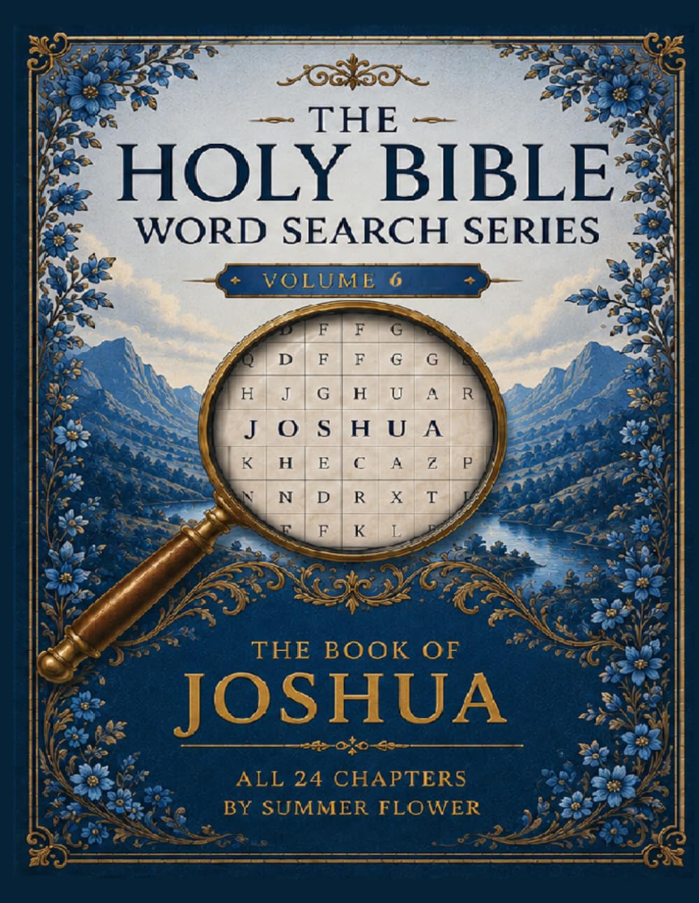 The Holy Bible Word Search Series: The Book of Joshua: All 24 Chapters | King James Version | Volume 6