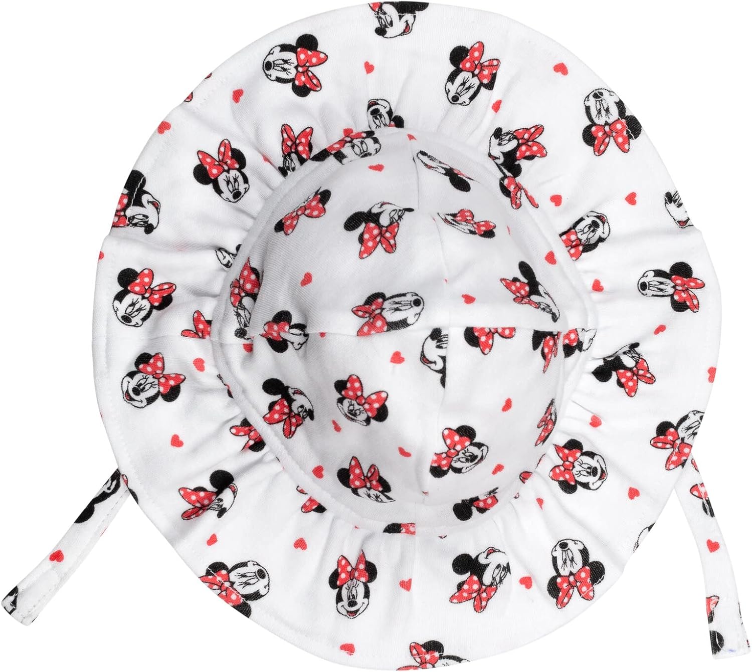 Miniatura 6 de Disney Minnie Mouse Winnie the Pooh Baby Girls - Mameluco de peluche y sombrero de sol recién nacido a bebé