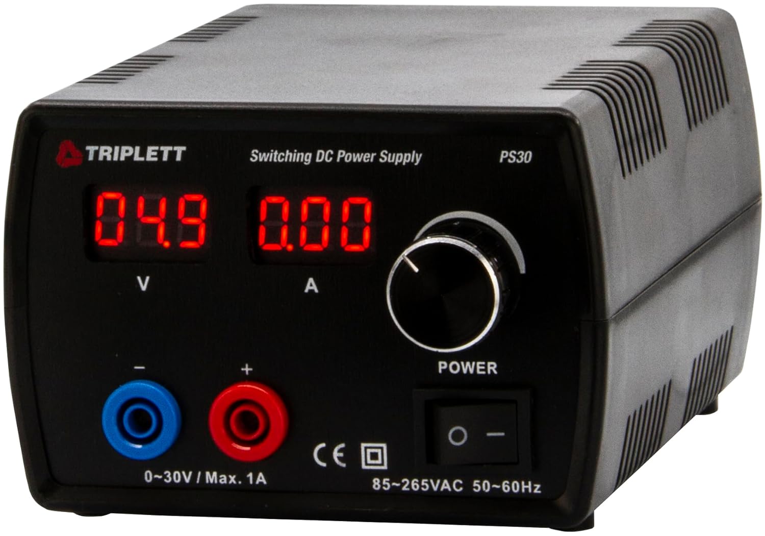 Triplett PS325 Triple Channel Linear DC Power Supply - 32V/5A (CH1 and 2) 5V/3A (CH3 Fixed)