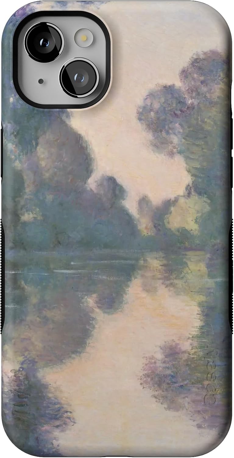 Casely iPhone 14 Plus Case | Monet's Morning | The Met Museum | Bold Protective Design | Compatible with MagSafe