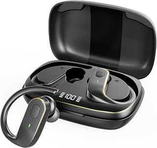 Hearing Aids, Advanced Multi Channel Digital Hearing Aids for Seniors, Rechargeable OTC Hearing Aid with Intelligent Noise Reduction, No Howling, 4-Level Volume Control (Black)