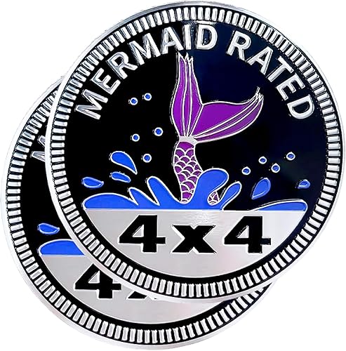 Miniatura 78 de 2 PCS Freedom Badge Rated Car Emblem, 4 x 4 Metal Automotive Badge, 3D Round Metal Car Badges Emblems, Car Badge Decals Stickers Compatible with