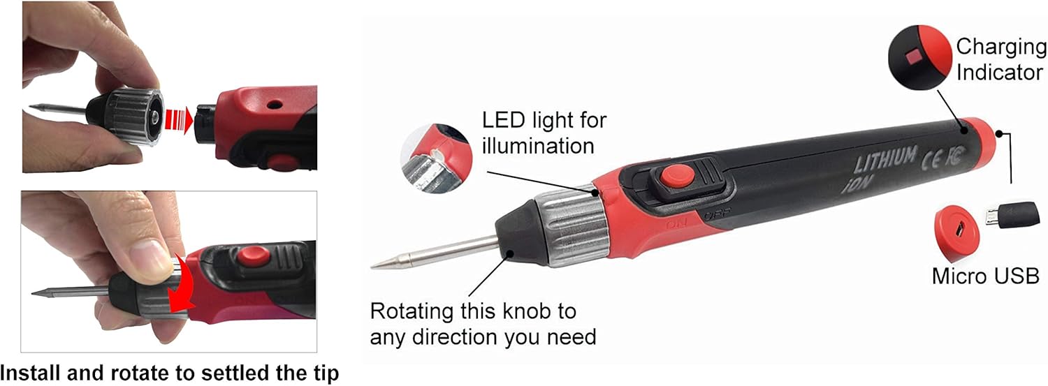 Onе-Dау Sаlе: Uр tо 60% оƒƒ KINGTOOL Cordless Plastic Welding Kit Hot Staple Gun For Plastic Repair, Car Bumper