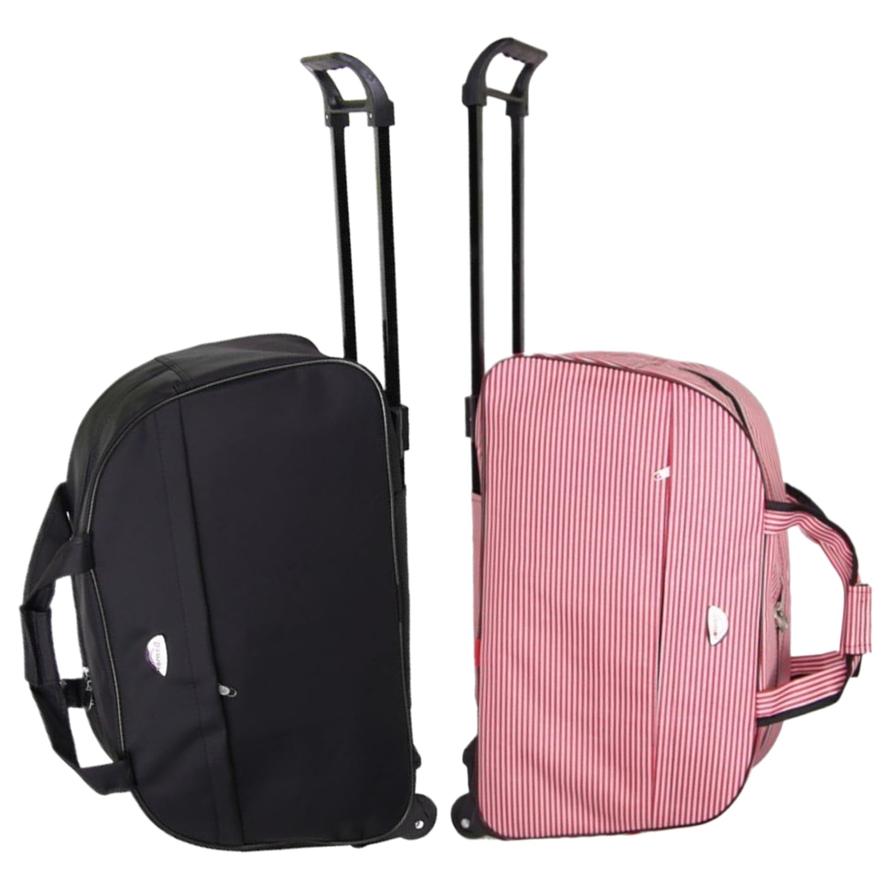 Sac de Duffle Roulant avec Roues de capacité Sac à roulettes à Roues moelleuses avec des et Manche Transport sur Les Sacs Voyage Mode en Semaine pour Femmes et Hommes,