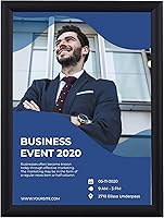 Vista 42 de BNV Marco de aluminio para póster de carga frontal / certificado de imagen, blanco, 8.5 x 11 pulgadas, perfil de 1 pulgada, montaje en pared, modo