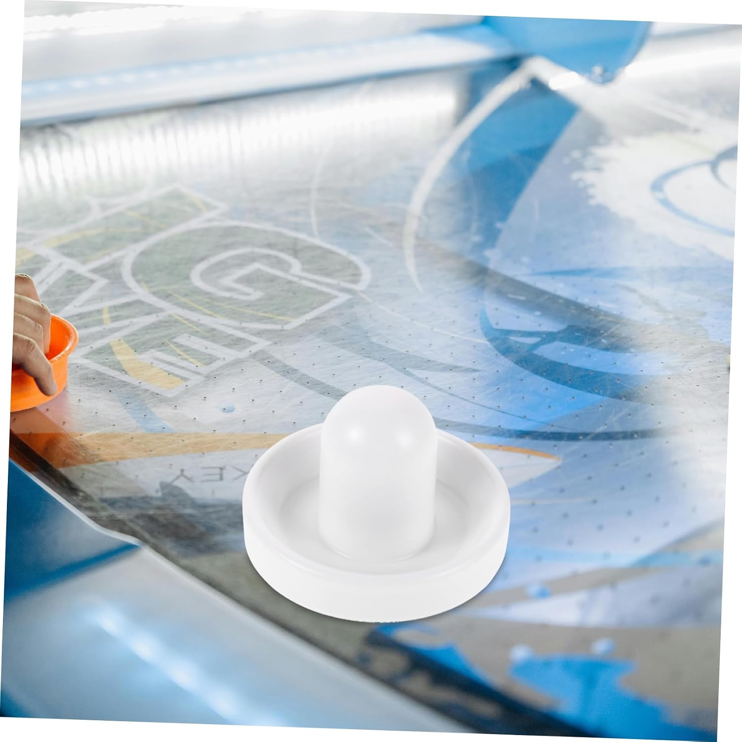 ORFOFE 1Set Replacement Pucks Tabletop Hockey Cloths Balls Enhance Coordination Reflexes for Family Gatherings Parties