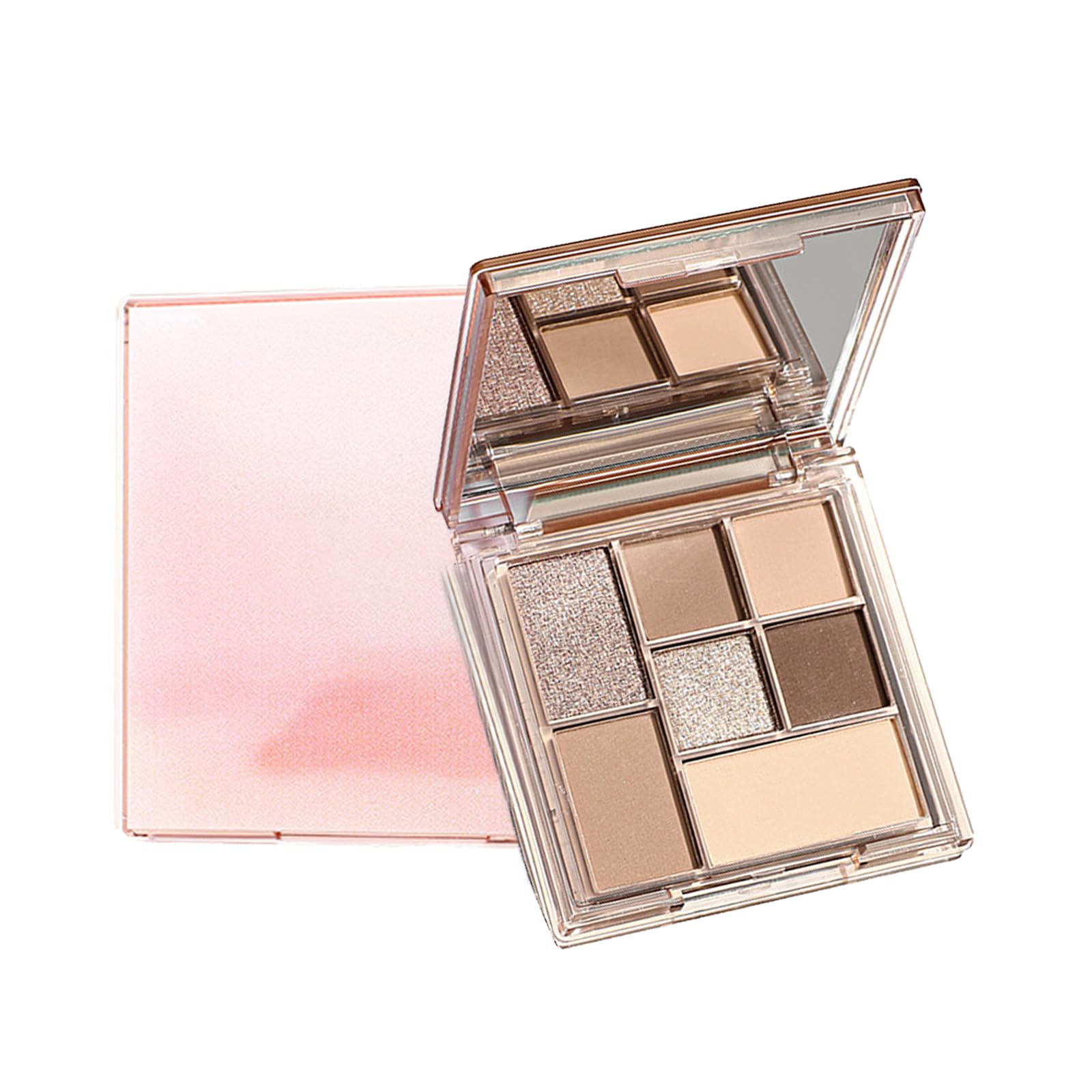 Brown Grey Nude Eyeshadow Palette - Long Lasting, Highly Pigmented, Blendable Matte & Shimmer Eyeshadow Make-Up Palette