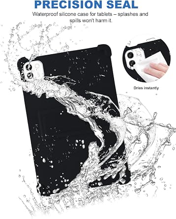 Case for HONOR MagicPad 4 12.3 inch Tablet Shockproof Silicone Cover, Adjustable Stand + Bonus Stylus Pen, Anti-Slip Full-Body Protection