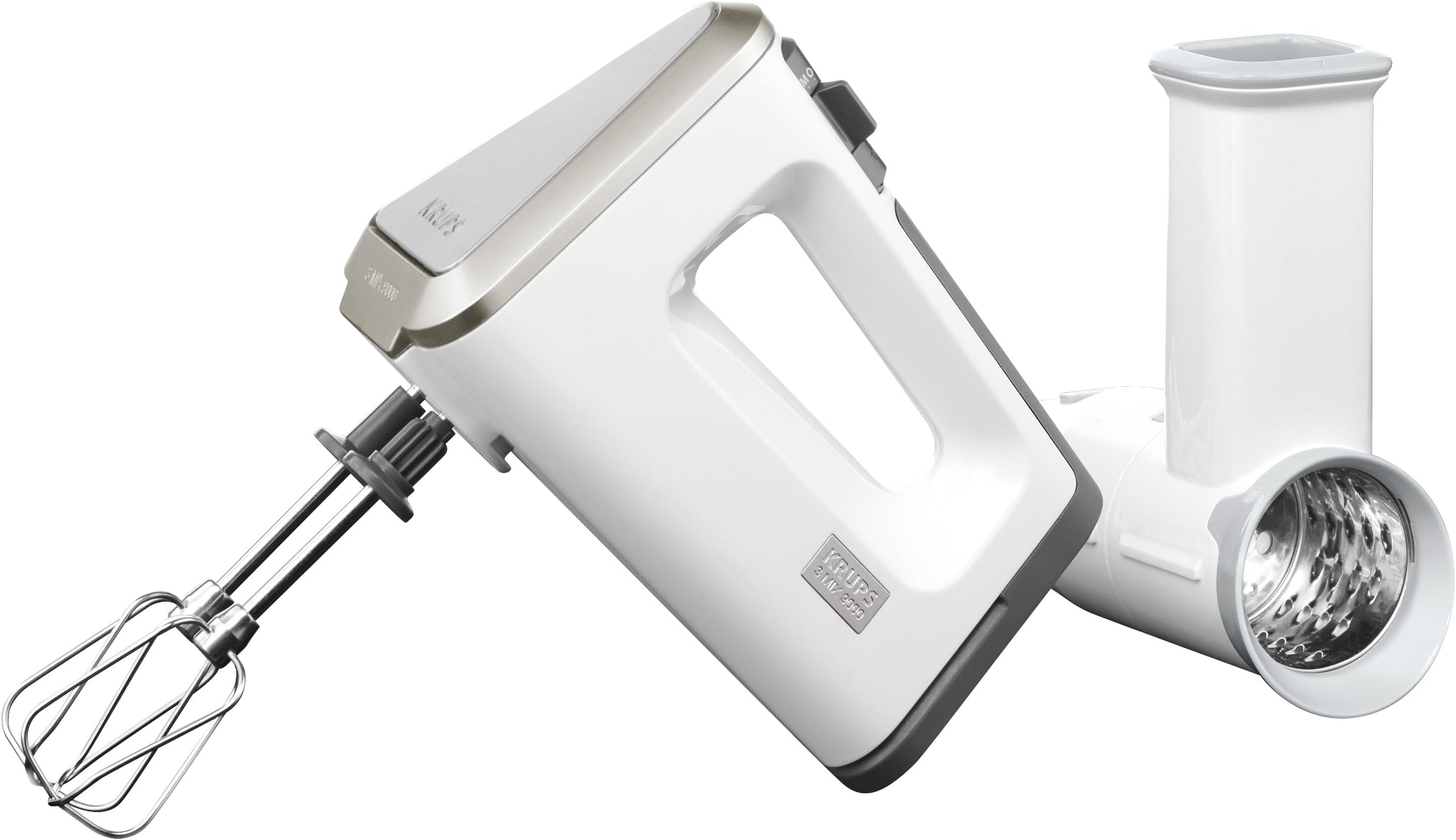 Krups 3 Mix 9000 Set Handmixer Mit Schnitzelwerk