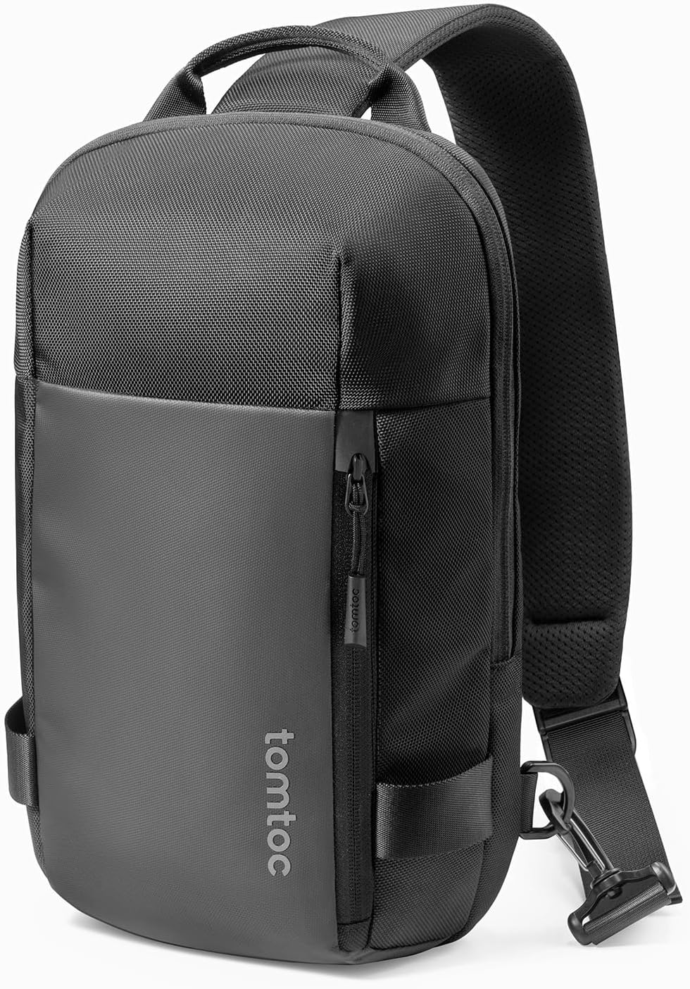 tomtoc 5L Compact Sling Backpack for Men Women, Lightweight Crossbody Shoulder Bag for 11 inch iPad Pro M5/M4, iPad Air M3/M2, 11" Tablets, Nintendo Switch 2/Rog Xbox Ally X, EDC Daypack - XS Size