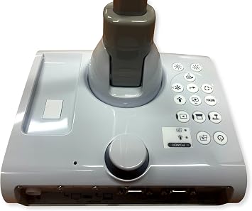 Elmo 1380 Model TT-12G Interactive Document Camera, 4K Ultra HD, 12MP Sensor, Built-in Mic, Multi-Angle Flexible Arm, HDMI/USB/VGA, 192x Zoom, for Classroom Distance Learning, Replaced 1379 TT-12W