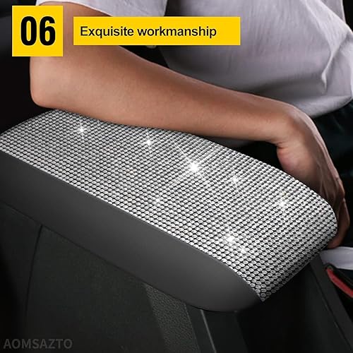 Vista 27 de AOMSAZTO Funda de consola central Honda Civic 2013 2012 para Honda Civic 2014, accesorios interiores para Honda Civic 2015, color beige