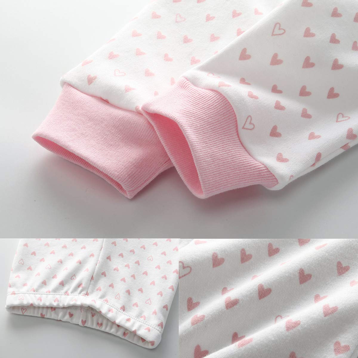 Chalecos de manga corta + pantalones para recién nacidos de 0 a 12 meses de algodón, rosa, 3 Meses