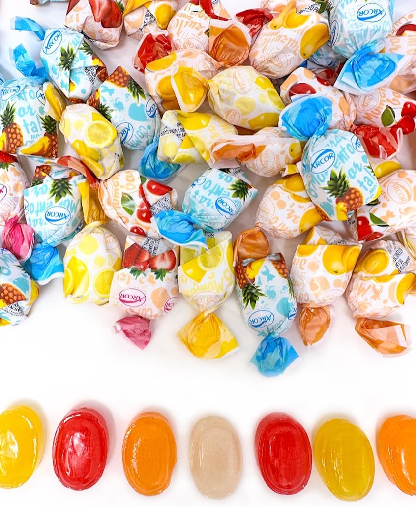Arcor Fruit Filled Assorted Bon Bon Hard Candy | 5 Pounds
