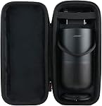 khanka Hard Travel Case Replacement for Bose Portable Smart Speaker (Square Triple Black)