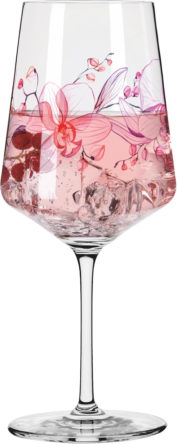 RITZENHOFF 3461915 Cocktail Glass 500 ml Summer Sonett Series Flowers Design Made in Germany