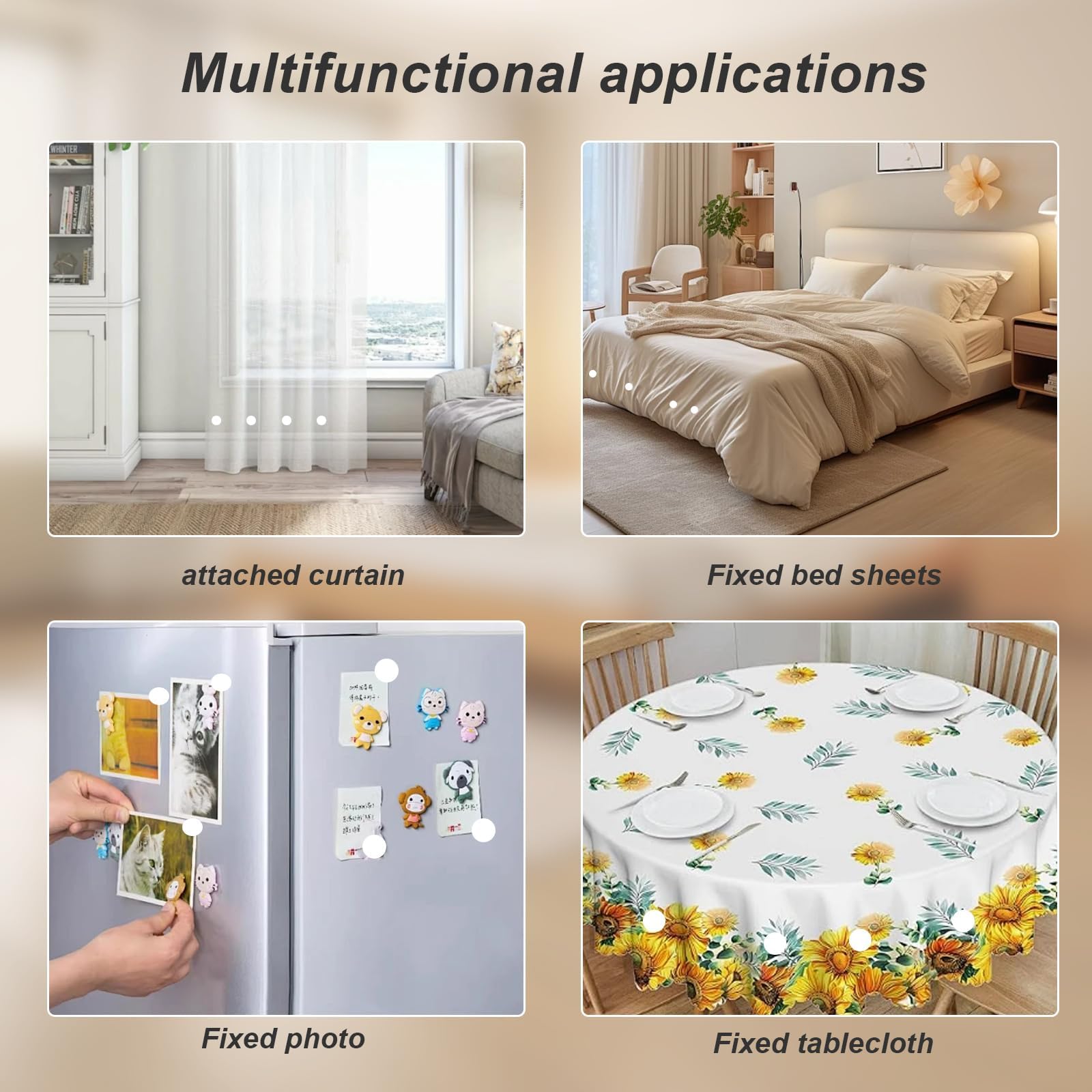 AMONENZ Poids Rideau De Douche, 10 Pièces Leste Pour Rideaux, Diamètre 4 Cm Aimant Poids Rideaux, Rond Noir Aimant Rideau Douche, Avec Boîte De Rangement, Pour Rideaux, Rideaux Douche, Draps Lit