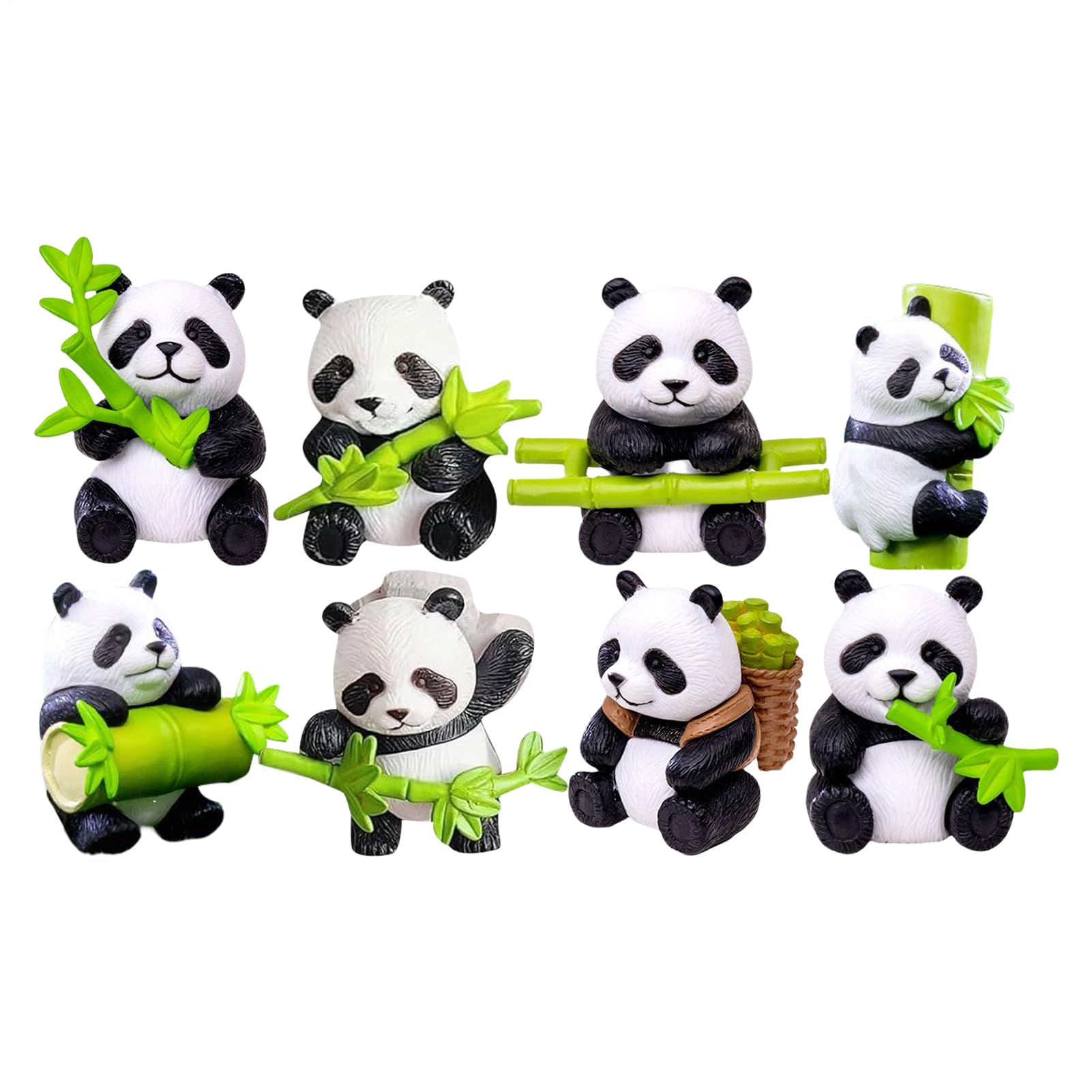 Figurines de panda pour tableau de bord : masquez les imperfections de votre auto