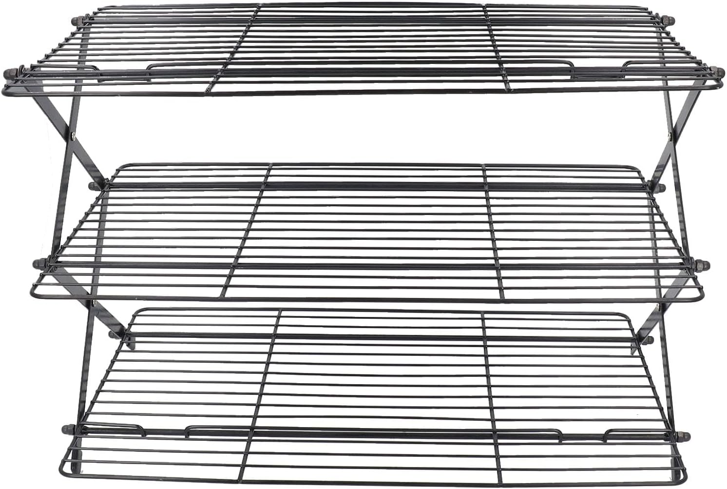 Cooling Racks, Upgraded Collapsible Cooling Rack Roasting Cooking Drying Wire Cooling Rack for Cookies Baking Gifts for Cookies Cakes and Baking