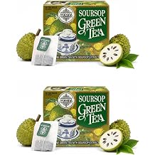 Mlesna Soursop Green Tea 100g 50 Tea Bagspack of 2