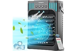 LEAEYFE Portable Air Conditioner, 40oz Mini Evaporative Cooler