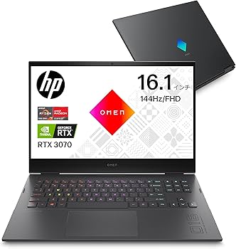 OMEN16/ゲーミングノート Corei7/RTX3070/165Hz/1TB Amazon.co.jp: HP ノートパソコン ゲーミングPC OMEN 16 AMD Ryzen7