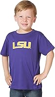 Vista 9 de Little King NCAA - Camiseta con logotipo grande para niños pequeños, 100% algodón, 100% algodón, tallas 2T, 3T, 4T, 5T