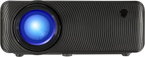 Miniatura 3 de GPX Mini proyector con Bluetooth, puertos USB y SD, incluye control remoto (PJ609B), negro