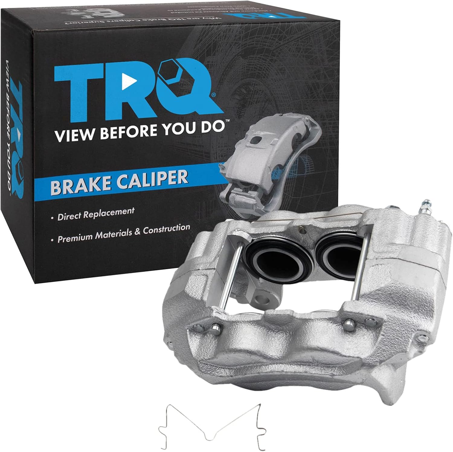 TRQ Front Left Brake Caliper Drivers Side Compatible with 2001-2003 Toyota Sequoia 2000-2003 Tundra