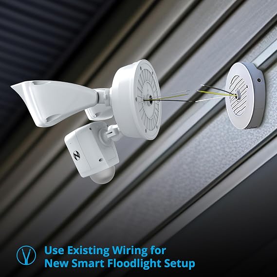 Night OWL FWIP3-FL FLOODLIGHT Security Camera - White