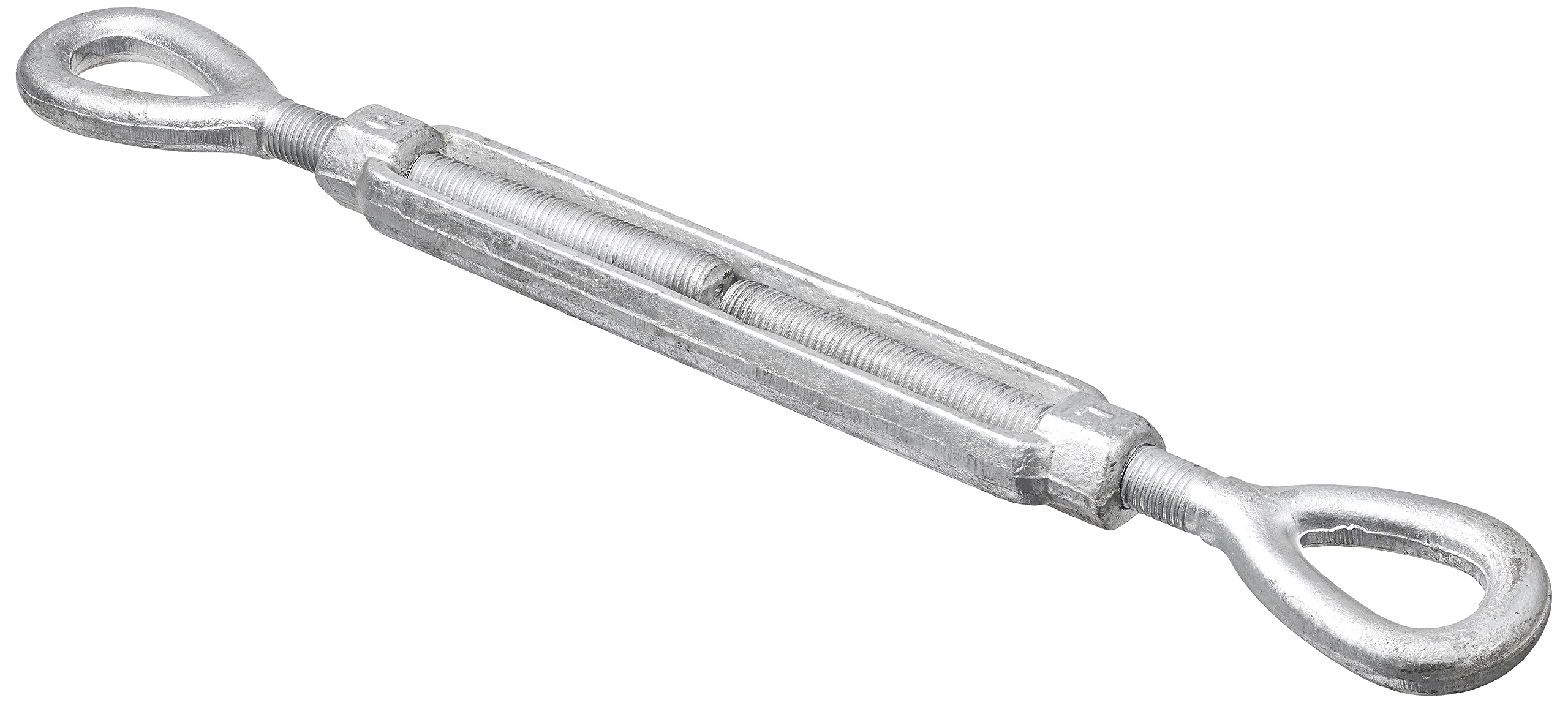 Indusco TB001IM01 Hot Dipped Galvanized Eye & Eye Turnbuckles, 1